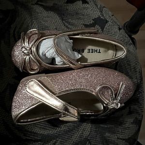 Rose gold (pink) little girl shoes